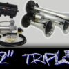 12″ Quad Complete Train Truck Air Horn Kit