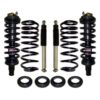 2002-2004 Oldsmobile Bravada Front Struts with Heavy Duty Rear Suspenison Air Bag to Coil Spring Conversion & Gas Shocks Kit