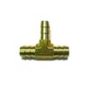 Brass 1/8″ x 1/8″ x 1/8″ Male Barbed Hose Push-On Tee Air Fitting