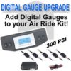 Digital Air Bag Pressure Gauge 5-Zone, 300psi **UPGRADE**