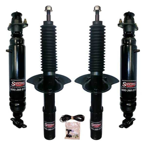 2000-2005 Buick LeSabre 4Wheel Electronic to Passive Suspension Conversion with Front Gas Shocks & Rear Air Shocks Kit
