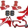 1961-1969 Lincoln Continental Front Air Suspension, Bag, Bracket and Control Arm Kit (Street Scraper) (no fittings)