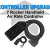 7 Rocker Universal Air Bag Switchbox Controller – Black **UPGRADE**