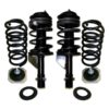 1988-1993 Chrysler Dynasty 4Wheel Suspension Air Bag to Coil Spring Conversion with Front Coil Over Gas Strut Kit