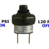 90psi-ON & 120psi-OFF Air Pressure Switch – 1/4″ NPT