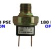 150psi-ON & 180psi-OFF Air Pressure Switch – 1/4″ NPT