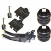 1999-2009 FORD F250, F350 Twin I-Beam 2WD Front Air Suspension Kit (no fittings) (Bags/Mounts/Beams Included)