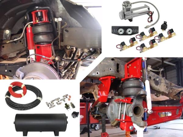2008-2011 Ford F250, F350 4WD Complete Air Suspension Kit (super duty