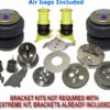 1986-1993 Cadillac Deville rwd, Fleetwood Brougham rwd Front Air Suspension Kit, Bracket Kit (no fittings)