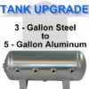 5 Gallon Aluminum Air Suspension Tank **UPGRADE**