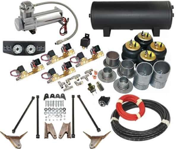 1979-1993 Ford Mustang Complete Air Suspension Kit