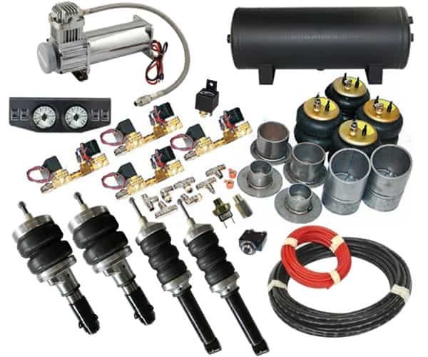 2008-2009 Dodge Caravan, Voyager, Town and Country Complete Air Suspension Kit